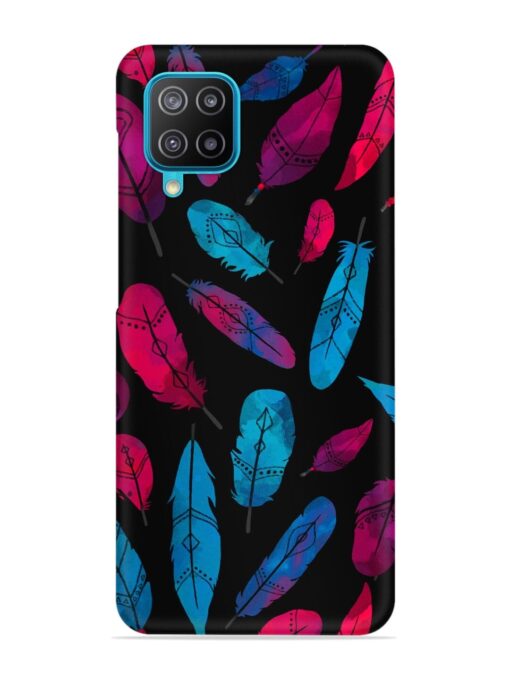 Feather Art Snap Case for Samsung Galaxy A12 Zapvi