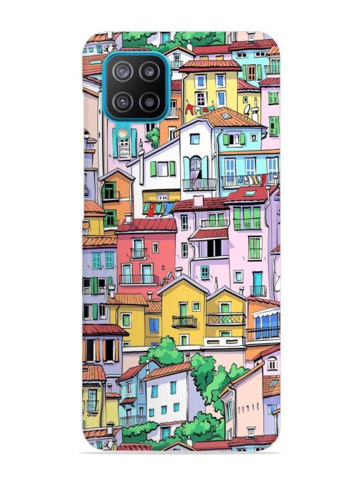 Europe Old Town Snap Case for Samsung Galaxy A12 Zapvi