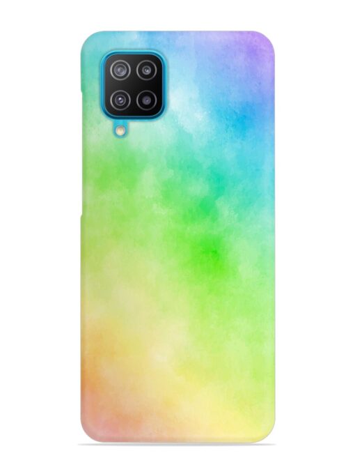 Watercolor Mixture Snap Case for Samsung Galaxy A12 Zapvi