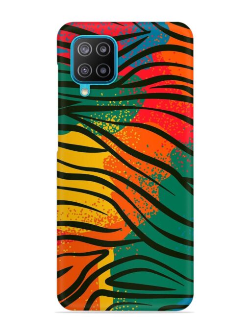 Bright Colorful Snap Case for Samsung Galaxy A12 Zapvi