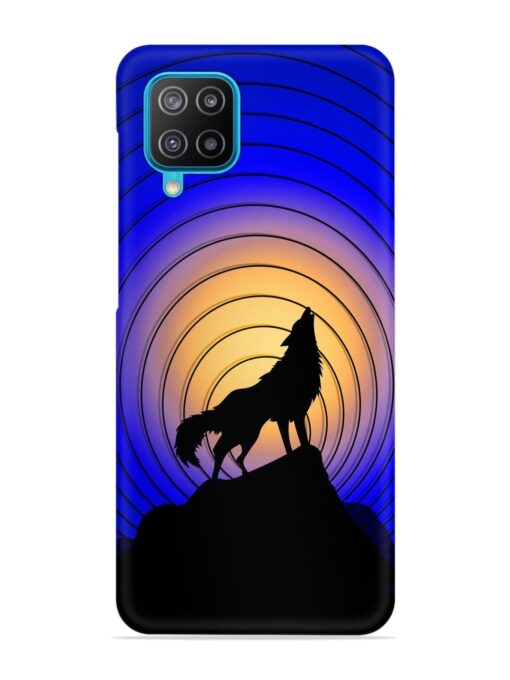 Fox Roaring Design Snap Case for Samsung Galaxy A12 Zapvi