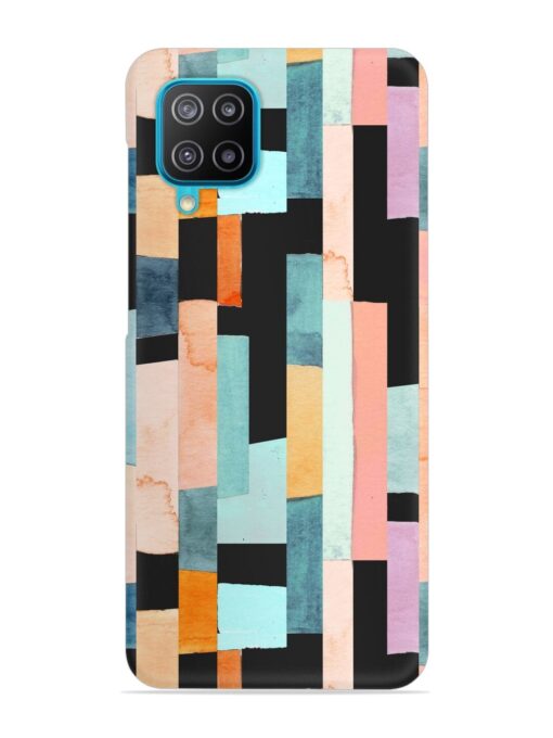 Geometric Seamless Pattern Snap Case for Samsung Galaxy A12 Zapvi