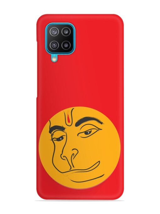 Lord Hanuman Vector Snap Case for Samsung Galaxy A12 Zapvi