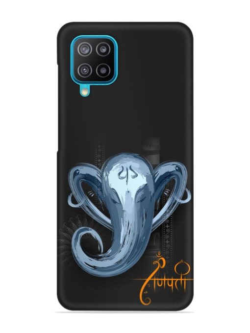 Illustration Lord Ganpati Snap Case for Samsung Galaxy A12 Zapvi