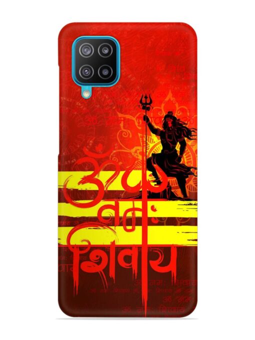 Illustration Lord Shiva Snap Case for Samsung Galaxy A12 Zapvi