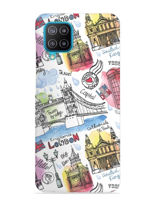 Vector London Landmark Snap Case for Samsung Galaxy A12 Zapvi