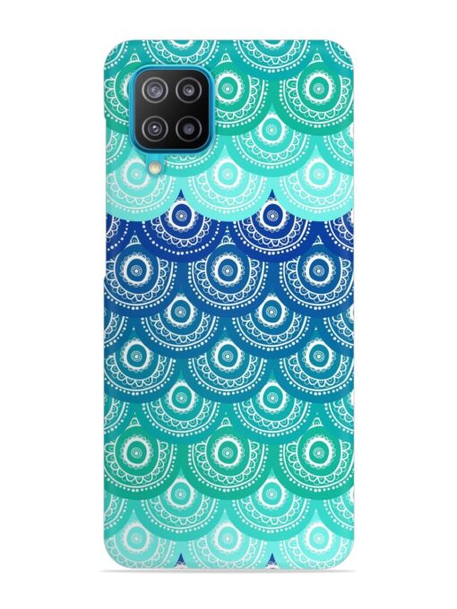 Ethnic Seamless Pattern Snap Case for Samsung Galaxy A12 Zapvi