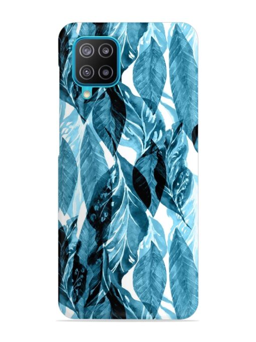 Leaves Pattern Jungle Snap Case for Samsung Galaxy A12 Zapvi