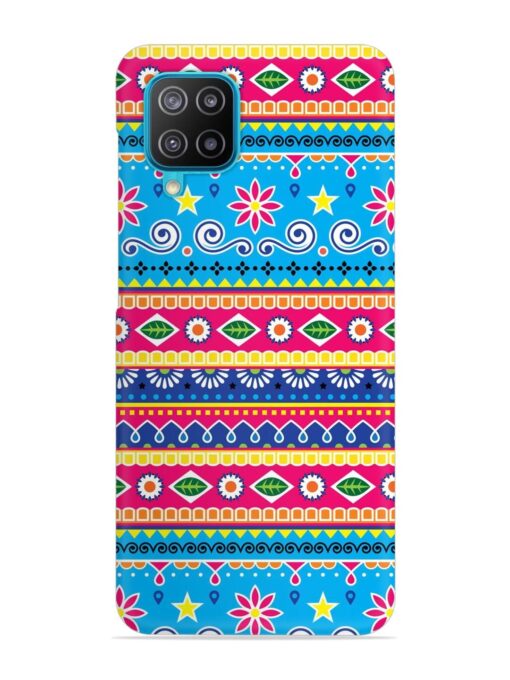 Indian Seamless Snap Case for Samsung Galaxy A12 Zapvi