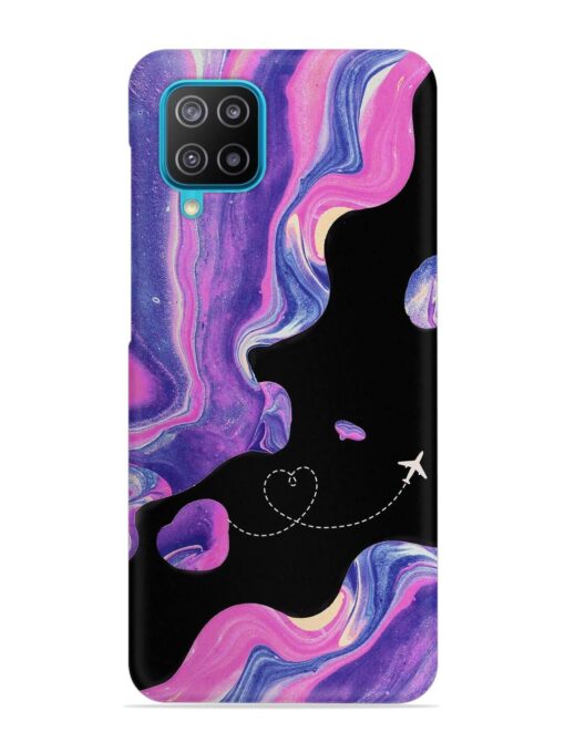 Glitter Art Snap Case for Samsung Galaxy A12 Zapvi