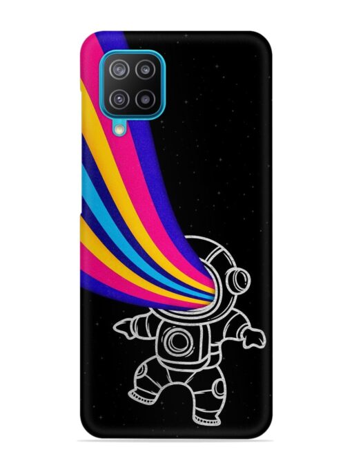 Astronaut Snap Case for Samsung Galaxy A12 Zapvi