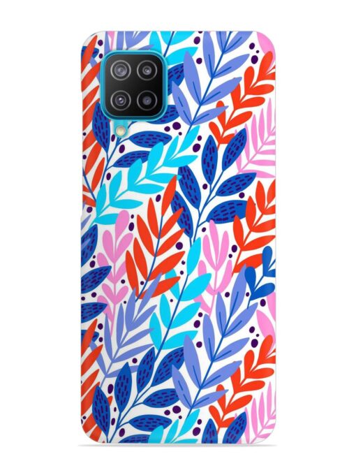 Bright Floral Tropical Snap Case for Samsung Galaxy A12 Zapvi