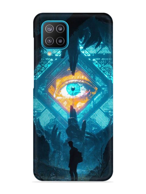 Arcane Eye Snap Case for Samsung Galaxy A12 Zapvi