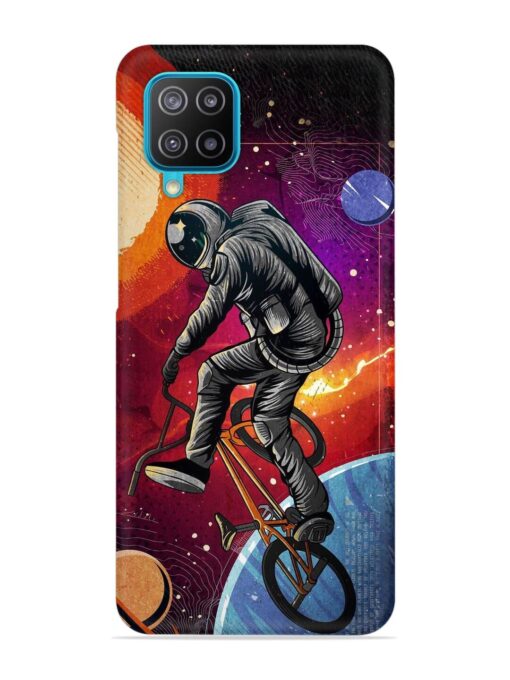 Super Eclipse Bmx Bike Snap Case for Samsung Galaxy A12 Zapvi