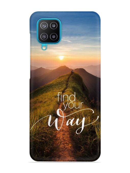 Find Your Way Snap Case for Samsung Galaxy A12 Zapvi