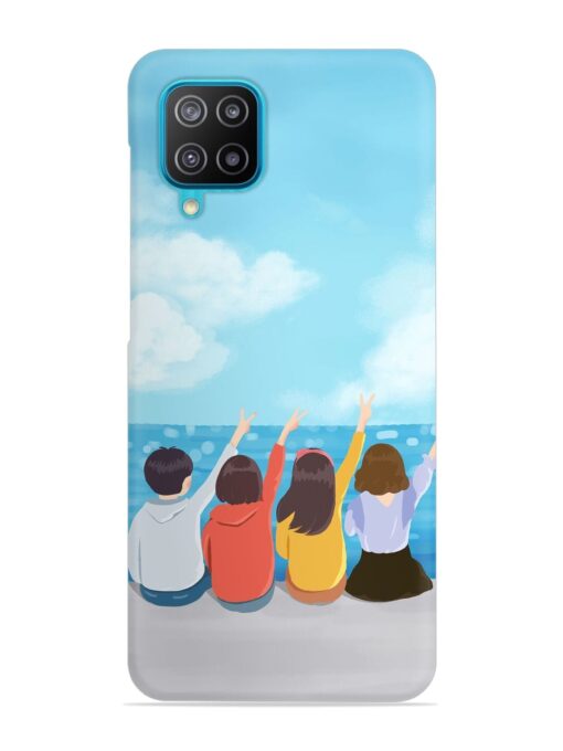 Happy Kids Snap Case for Samsung Galaxy A12 Zapvi