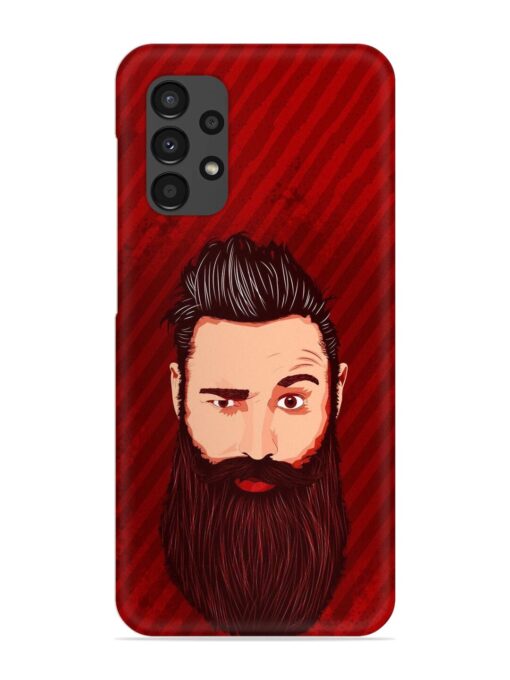 Beardo Man Snap Case for Samsung Galaxy A13 Zapvi