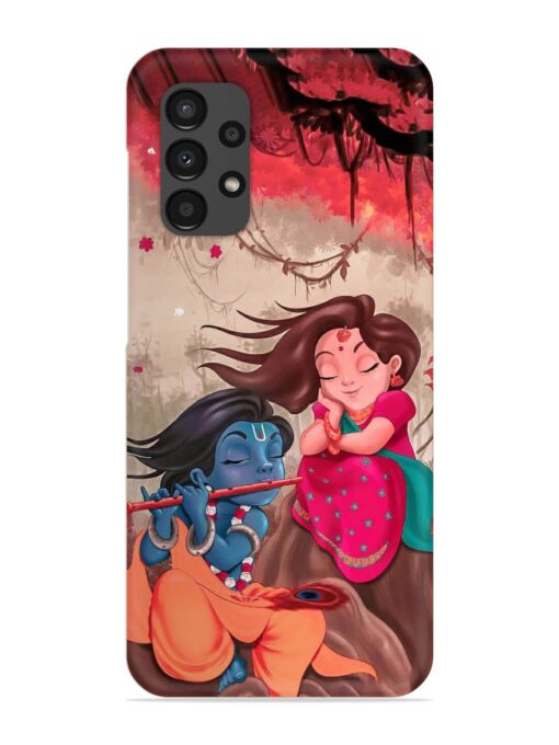 Radhe Krishna Water Art Snap Case for Samsung Galaxy A13