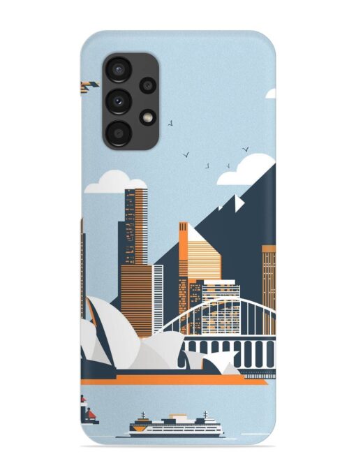 Sydney Opera Landscape Snap Case for Samsung Galaxy A13 Zapvi