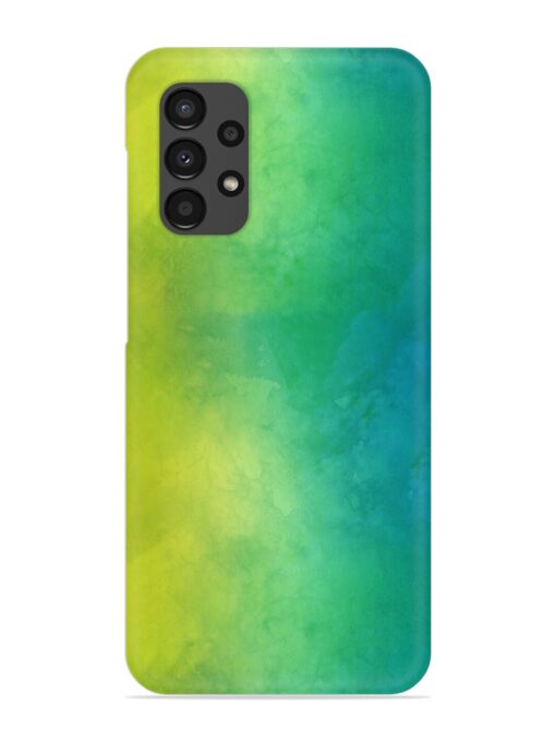 Yellow Green Gradient Snap Case for Samsung Galaxy A13 Zapvi