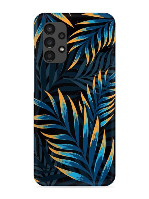 Abstract Leaf Art Snap Case for Samsung Galaxy A13 Zapvi