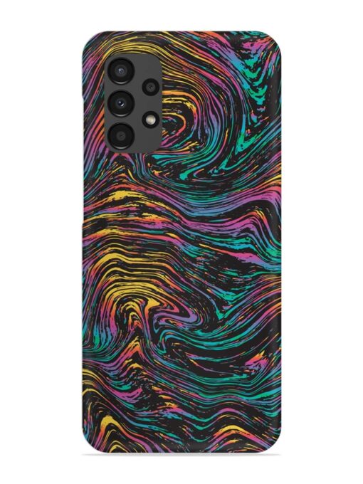 Abstract Liquid Colors Snap Case for Samsung Galaxy A13 Zapvi