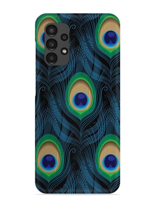 Seamless Pattern Peacock Snap Case for Samsung Galaxy A13 Zapvi