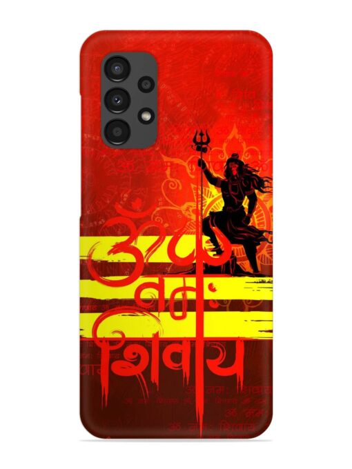 Illustration Lord Shiva Snap Case for Samsung Galaxy A13 Zapvi