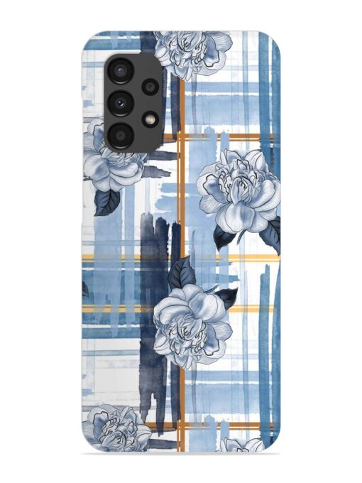 Watercolor Pattern Rose Snap Case for Samsung Galaxy A13 Zapvi