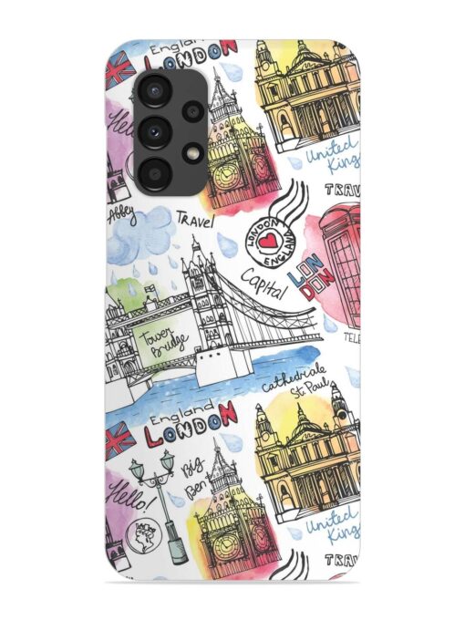 Vector London Landmark Snap Case for Samsung Galaxy A13 Zapvi