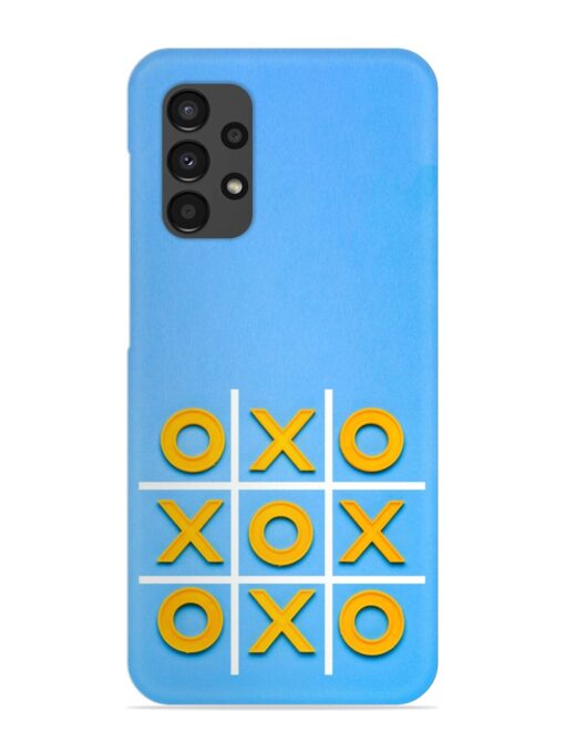 Yellow Plastic Crosses Snap Case for Samsung Galaxy A13