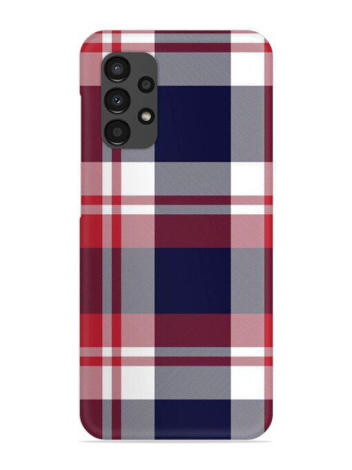 Classic Plaid Tartan Snap Case for Samsung Galaxy A13 Zapvi