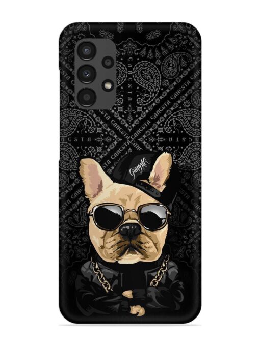 Gangsta Cool Sunglasses Dog Snap Case for Samsung Galaxy A13 Zapvi