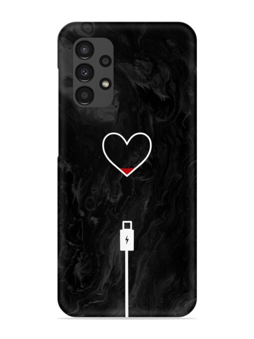 Heart Charging Vector Snap Case for Samsung Galaxy A13