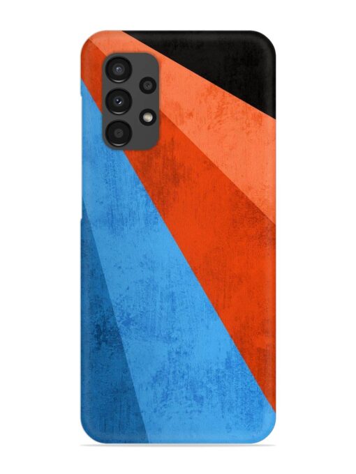 Modern Matte Abstract Snap Case for Samsung Galaxy A13 Zapvi