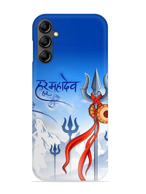 Har Har Mahadev Trishul Snap Case for Samsung Galaxy A14 (5G) Zapvi