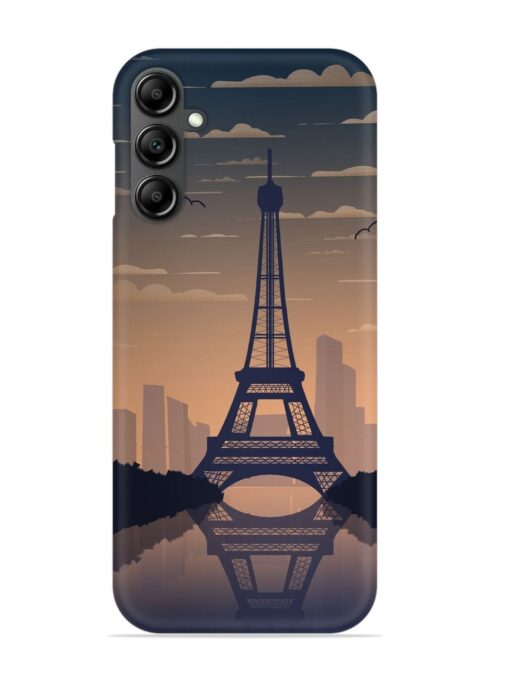 France Paris Eiffel Tower Gradient Snap Case for Samsung Galaxy A14 (5G) Zapvi