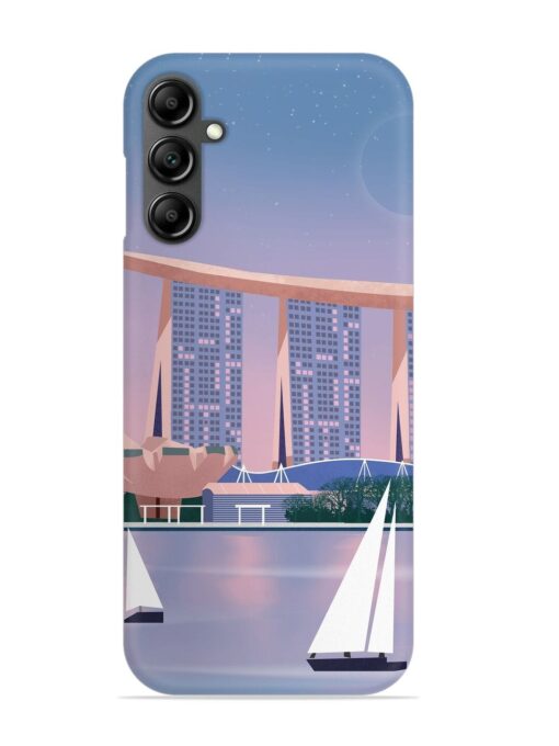 Singapore Scenery Architecture Snap Case for Samsung Galaxy A14 (5G) Zapvi