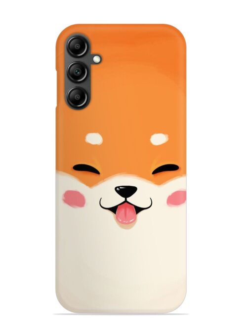 Cute Dog Face Vector Snap Case for Samsung Galaxy A14 (5G) Zapvi