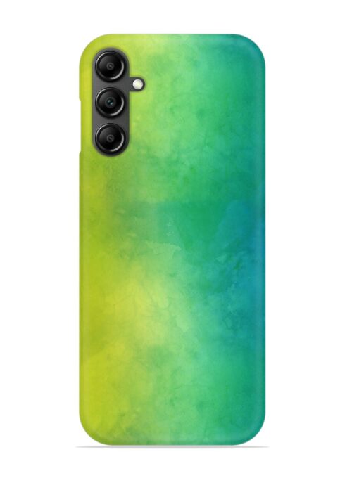 Yellow Green Gradient Snap Case for Samsung Galaxy A14 (5G) Zapvi