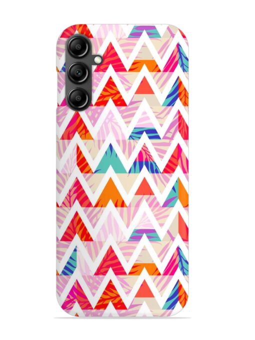 Abstract Triangle Background Snap Case for Samsung Galaxy A14 (5G) Zapvi