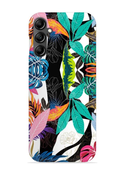 Floral Pattern Bright Snap Case for Samsung Galaxy A14 (5G)