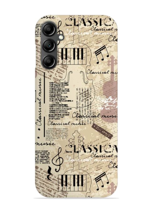 Classical Music Lpattern Snap Case for Samsung Galaxy A14 (5G) Zapvi