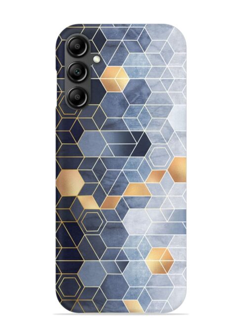 Geometric Abstraction Hexagons Snap Case for Samsung Galaxy A14 (5G) Zapvi