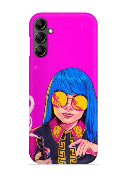 Aesthetic Anime Girl Snap Case for Samsung Galaxy A14 (5G) Zapvi