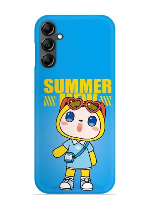 Summer Mew Cartoon Snap Case for Samsung Galaxy A14 (5G) Zapvi