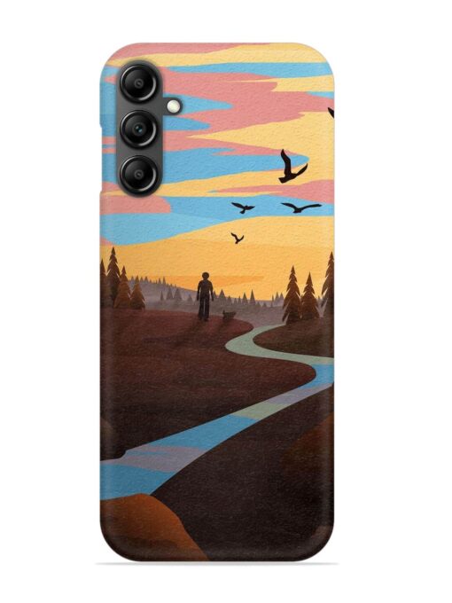 Natural Landscape Art Snap Case for Samsung Galaxy A14 (5G) Zapvi