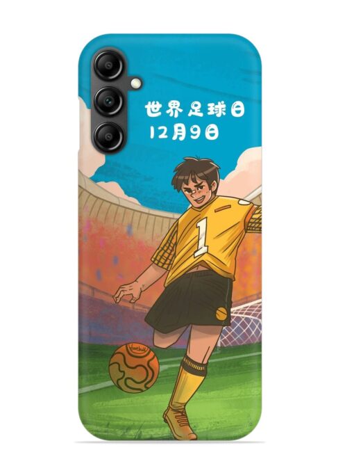 Soccer Kick Snap Case for Samsung Galaxy A14 (5G) Zapvi