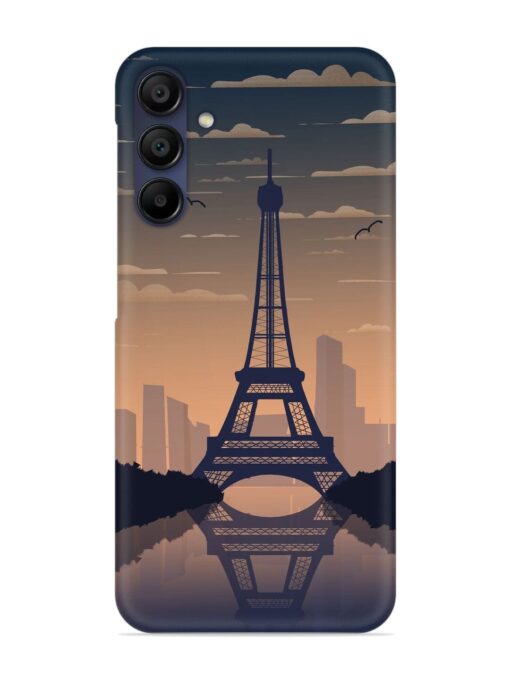 France Paris Eiffel Tower Gradient Snap Case for Samsung Galaxy A15 (5G) Zapvi