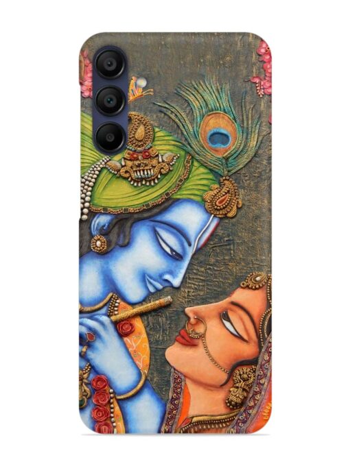 Lord Radha Krishna Flute Art Snap Case for Samsung Galaxy A15 (5G) Zapvi